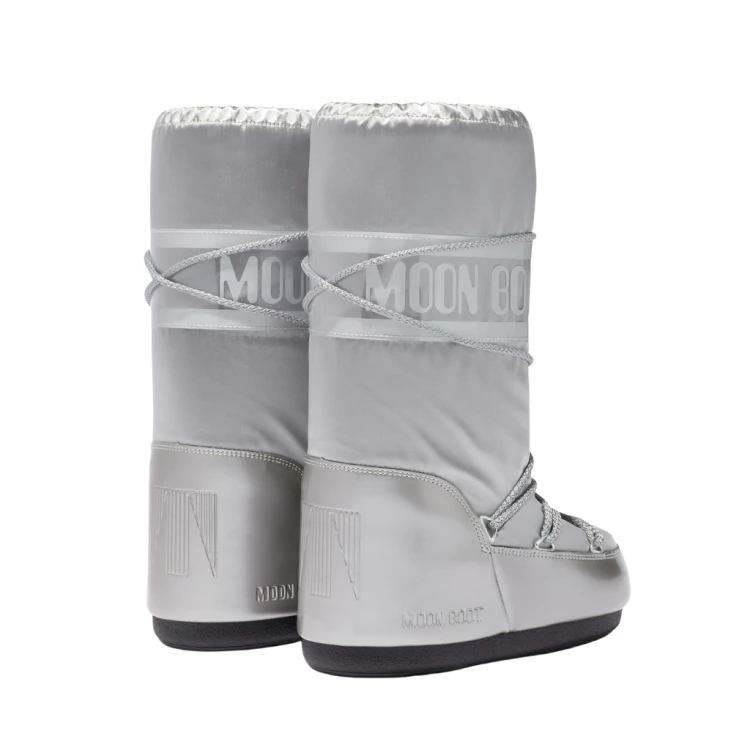Buty damskie Moon Boot Icon Glance Satin silver