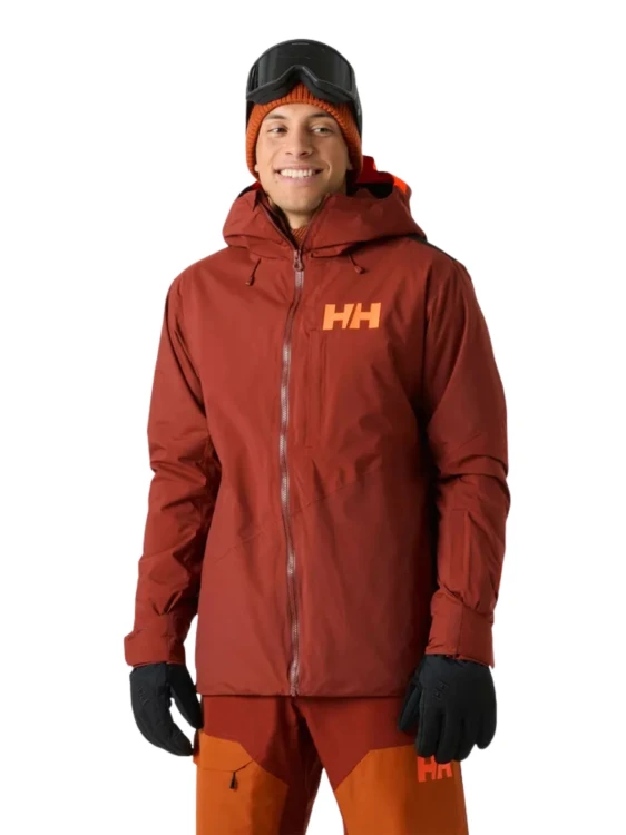Kurtka narciarska męska Helly Hansen Powdreamer 3.0 iron oxide