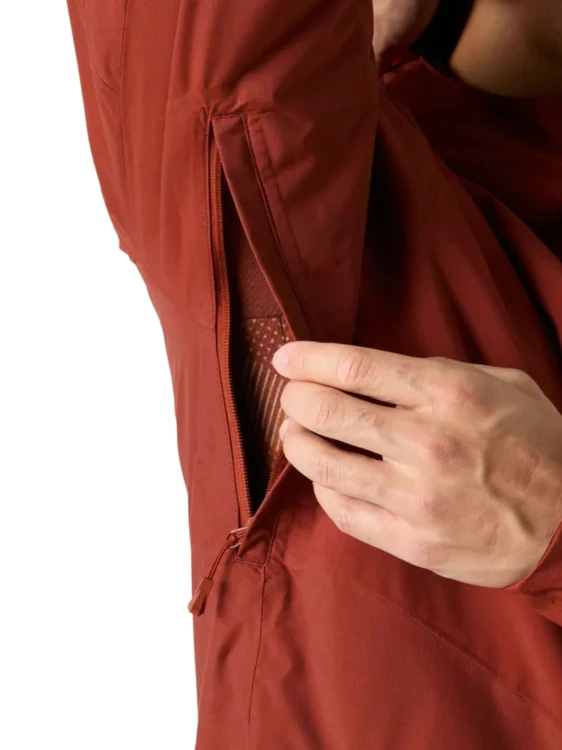 Kurtka narciarska męska Helly Hansen Powdreamer 3.0 iron oxide