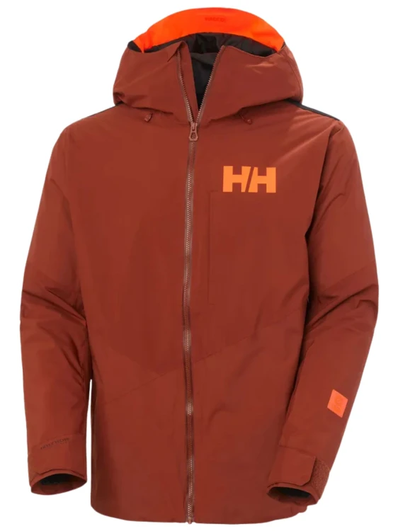 Kurtka narciarska męska Helly Hansen Powdreamer 3.0 iron oxide