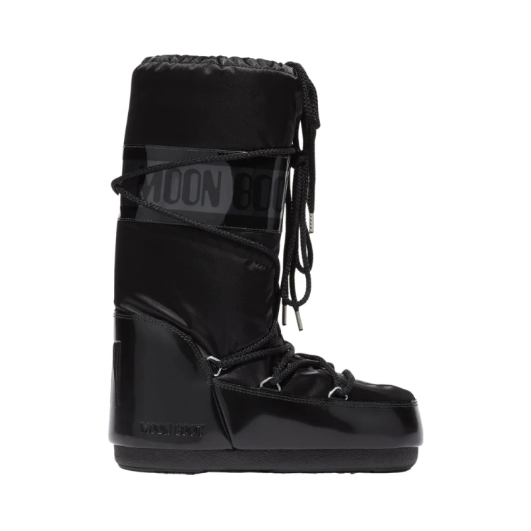 Buty damskie Moon Boot Icon Glance Satin black