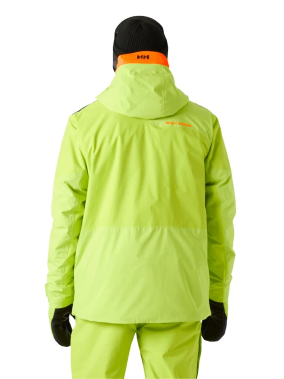 Kurtka narciarska męska Helly Hansen Powdreamer 3.0 luminous green