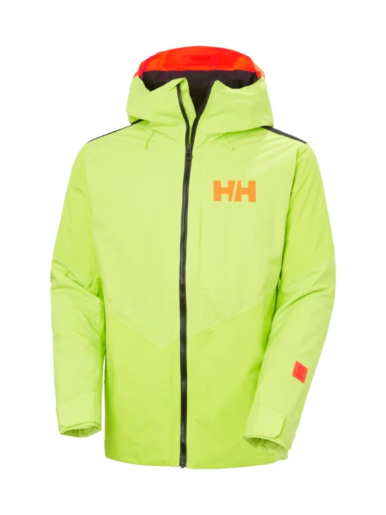 Kurtka narciarska męska Helly Hansen Powdreamer 3.0 luminous green