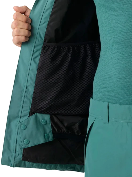 Kurtka narciarska męska Helly Hansen Powdreamer 3.0 opal green