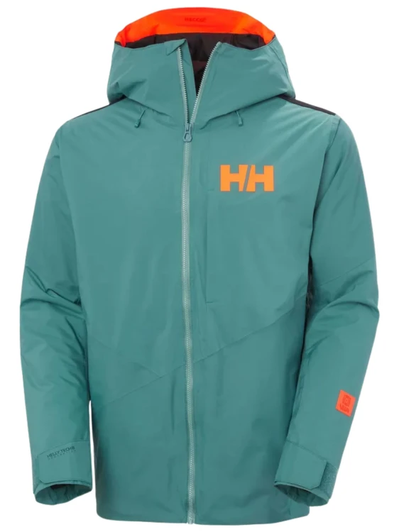 Kurtka narciarska męska Helly Hansen Powdreamer 3.0 opal green