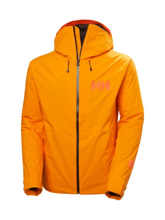 Kurtka narciarska męska Helly Hansen Powderface ignite orange