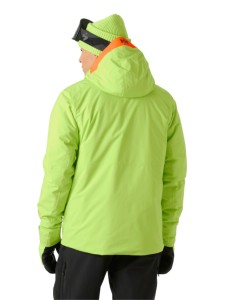 Kurtka narciarska męska Helly Hansen Powderface luminous green