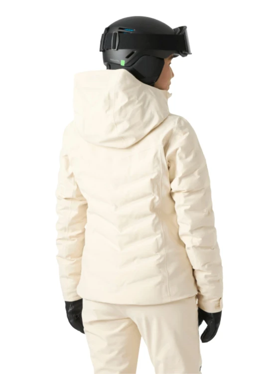 Kurtka narciarska damska Helly Hansen Alphelia Puffy cream