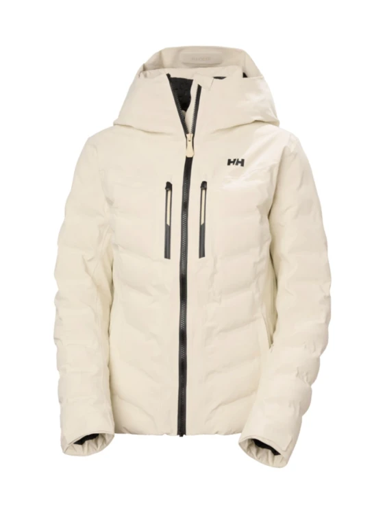Kurtka narciarska damska Helly Hansen Alphelia Puffy cream