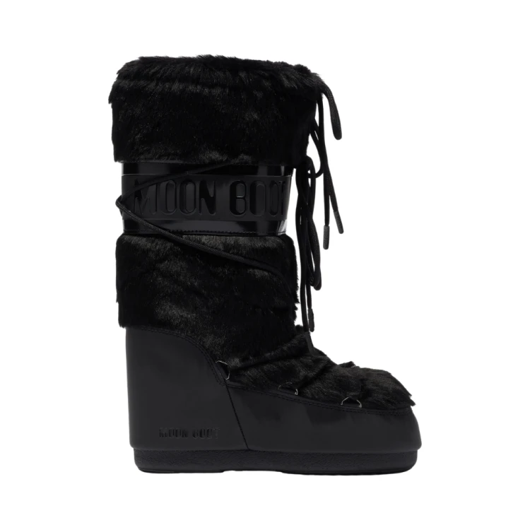 Buty damskie Moon Boot Icon Faux Fur black