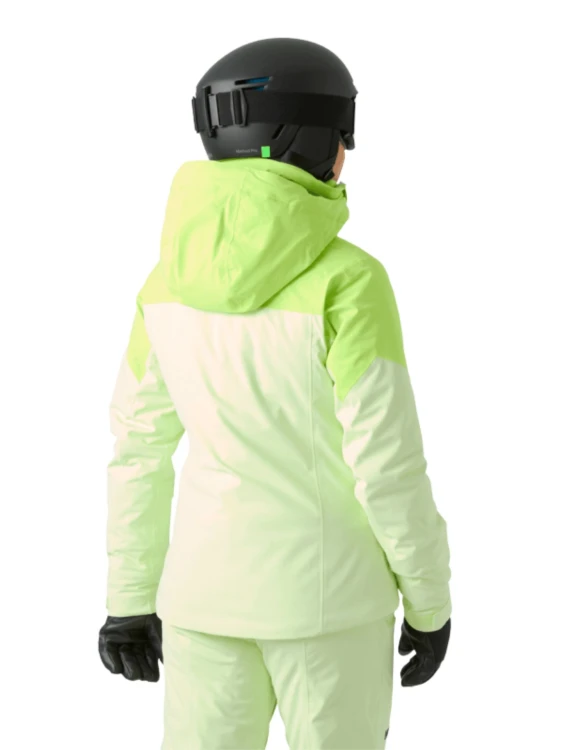 Kurtka narciarska damska Helly Hansen Alphelia luminous green