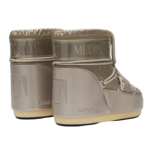 Buty damskie Moon Boot Icon Low Glance Satin platinum