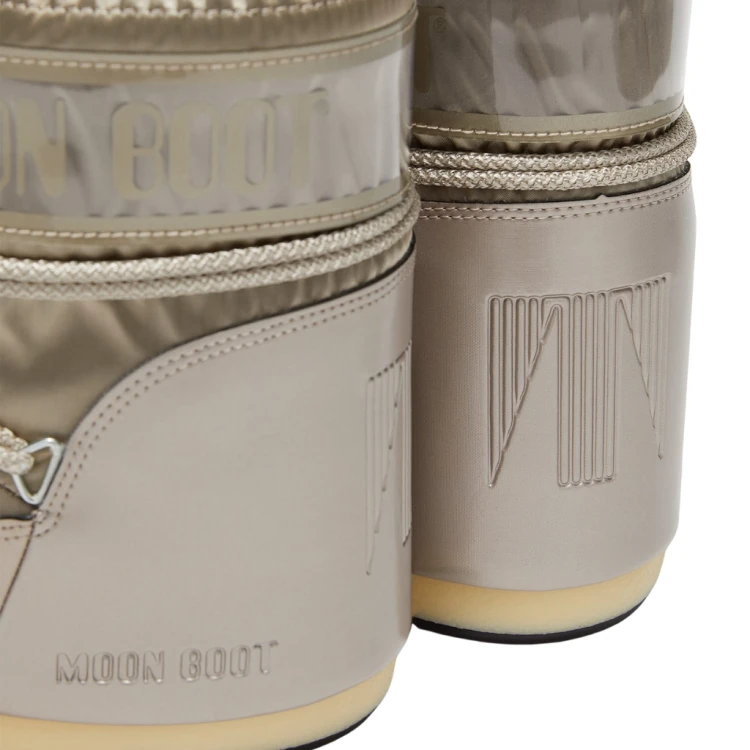 Buty damskie Moon Boot Icon Low Glance Satin platinum