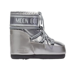Buty damskie Moon Boot Icon Low Glance Satin silver