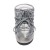 Buty damskie Moon Boot Icon Low Glance Satin silver