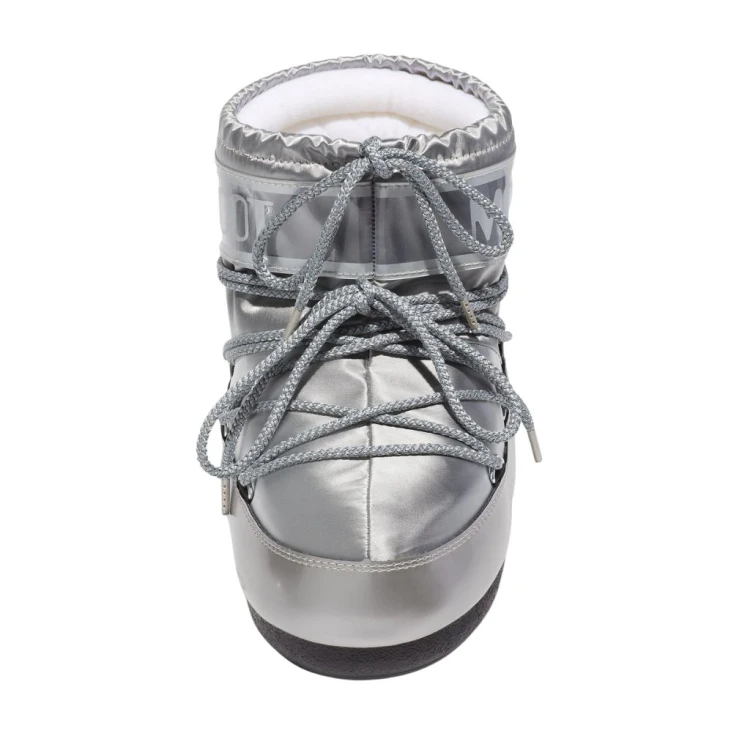 Buty damskie Moon Boot Icon Low Glance Satin silver