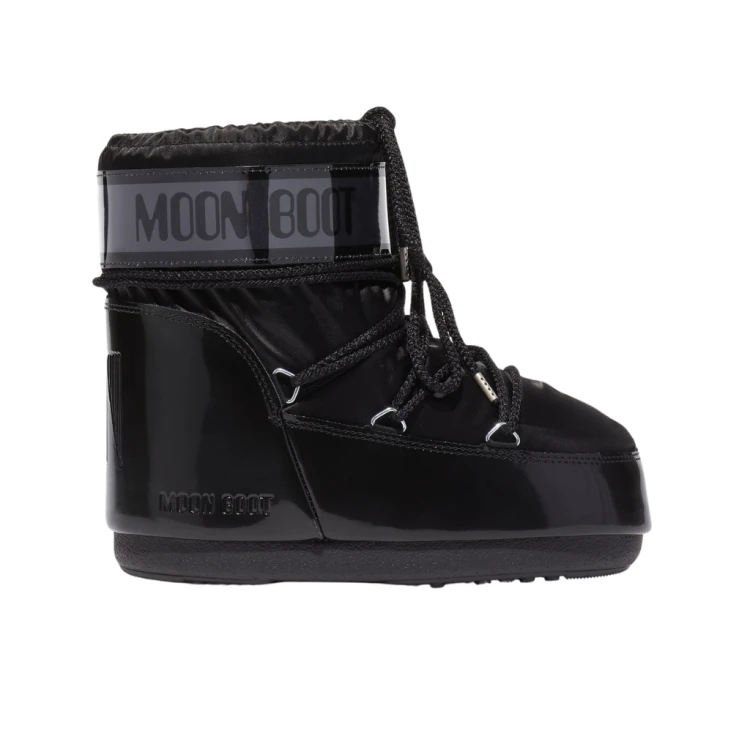 Buty damskie Moon Boot Icon Low Glance Satin black