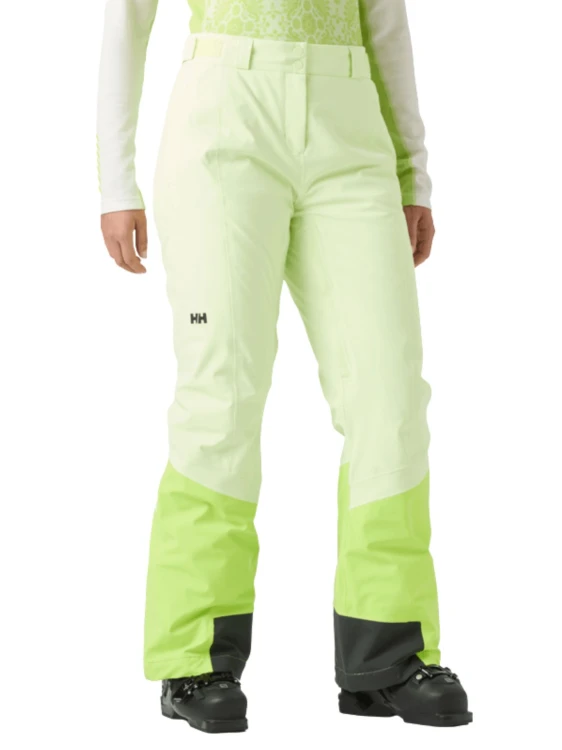 Spodnie narciarskie damskie Helly Hansen Alphelia washed lime