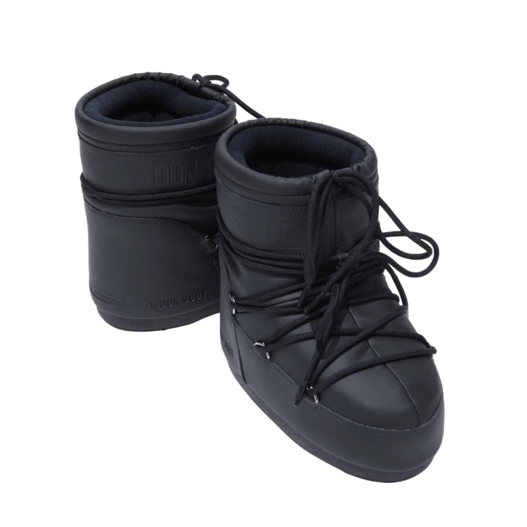Buty damskie Moon Boot Icon Low Rubber black