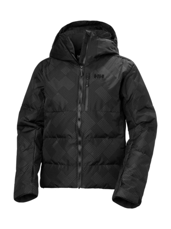 Kurtka narciarska damska Helly Hansen Kvitfjell Race Puffy black plaid