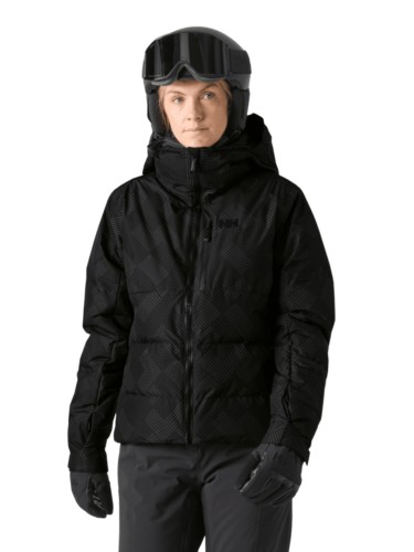Kurtka narciarska damska Helly Hansen Kvitfjell Race Puffy black plaid
