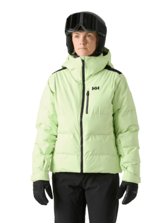 Kurtka narciarska damska Helly Hansen Kvitfjell Race Puffy washed lime