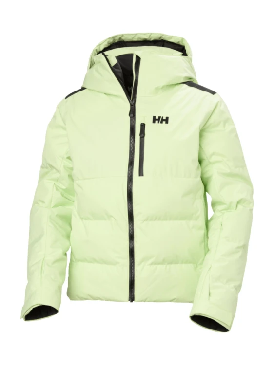 Kurtka narciarska damska Helly Hansen Kvitfjell Race Puffy washed lime