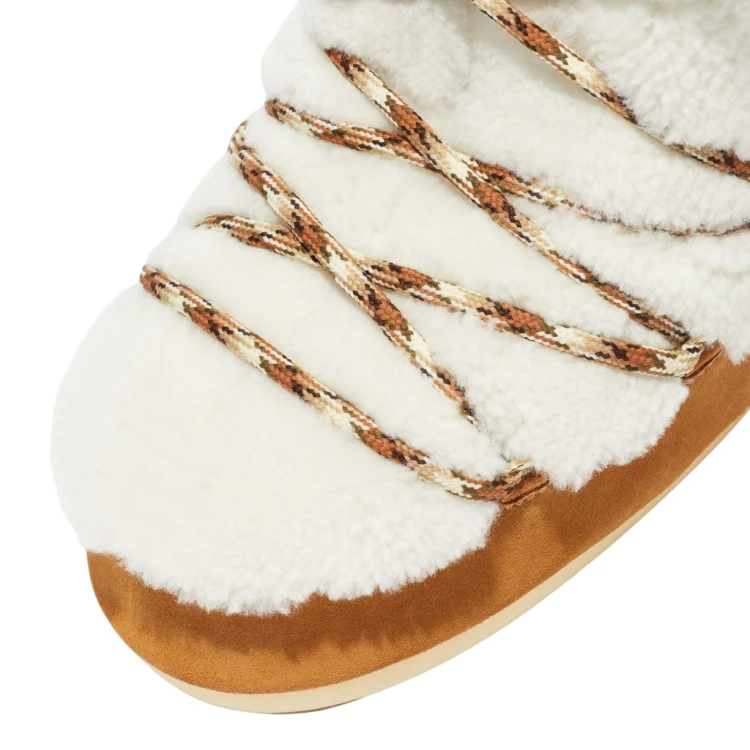 Buty damskie Moon Boot Icon Shearling Cream whisky/off white