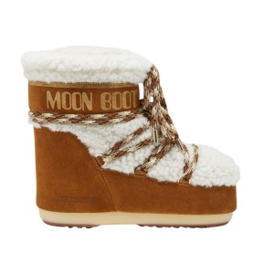 Buty damskie Moon Boot Icon Low Shearling Cream whisky/off white