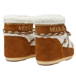 Buty damskie Moon Boot Icon Low Shearling Cream whisky/off white