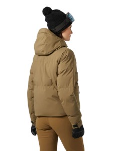 Kurtka narciarska damska Helly Hansen Nora Short Puffy sepia