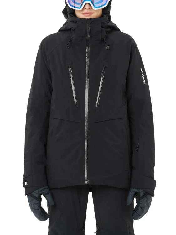 Kurtka narciarska damska Salomon Brilliant 2.0 Jacket deep black