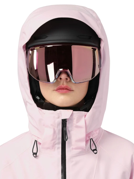 Kurtka narciarska damska Salomon Brilliant 2.0 Jacket icy pink