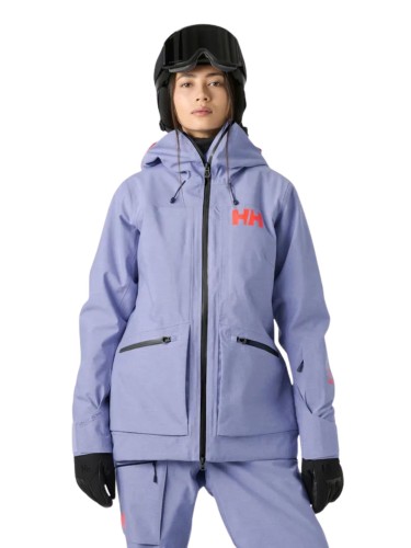 Kurtka narciarska damska Helly Hansen Powderqueen 3.0 bright lavender