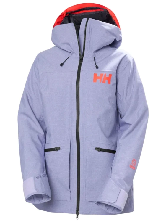 Kurtka narciarska damska Helly Hansen Powderqueen 3.0 bright lavender