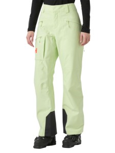 Spodnie narciarskie damskie Helly Hansen Powderqueen washed lime
