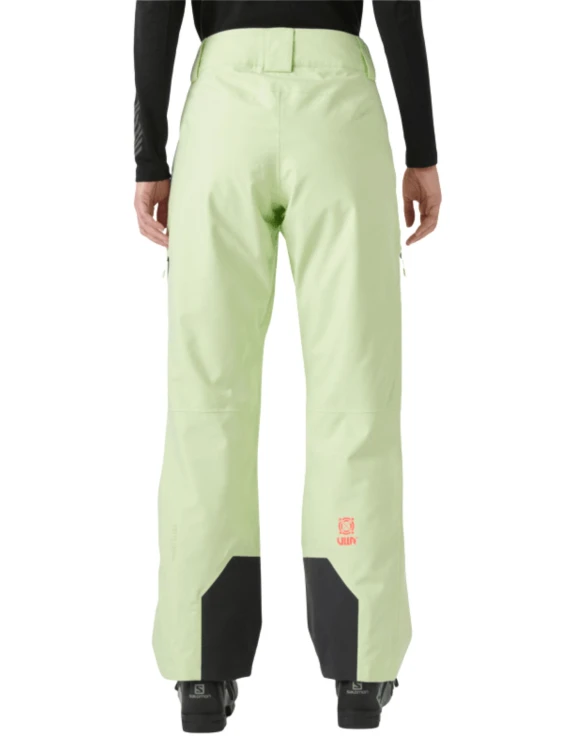 Spodnie narciarskie damskie Helly Hansen Powderqueen washed lime