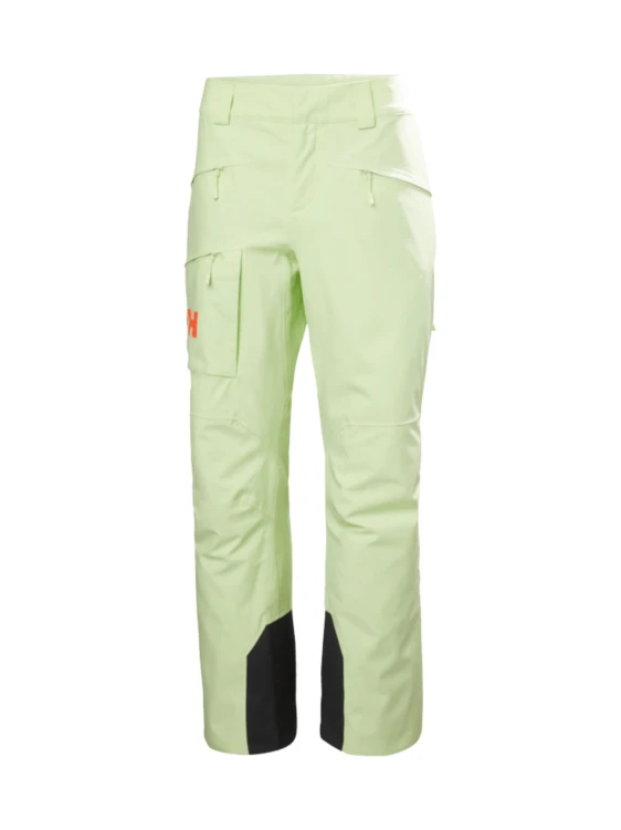 Spodnie narciarskie damskie Helly Hansen Powderqueen washed lime