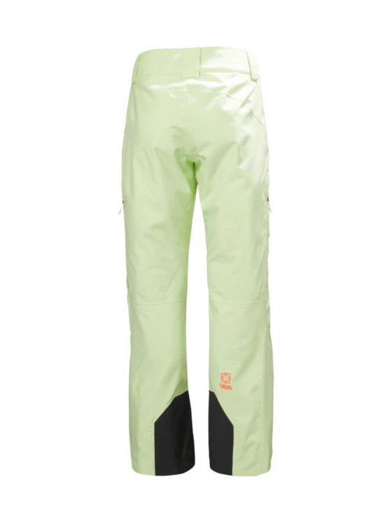 Spodnie narciarskie damskie Helly Hansen Powderqueen washed lime