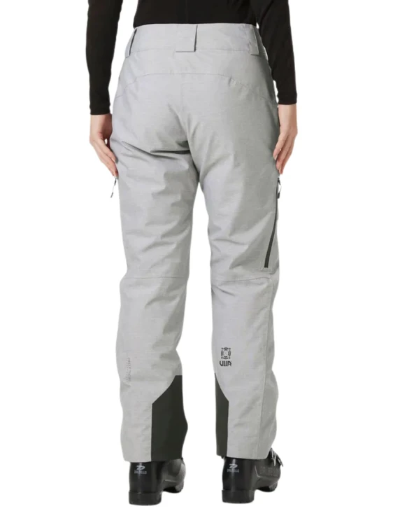 Spodnie narciarskie damskie Helly Hansen Powderqueen grey melange