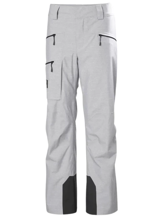Spodnie narciarskie damskie Helly Hansen Powderqueen grey melange