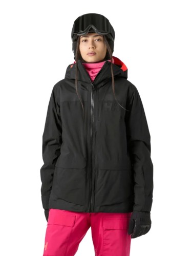 Kurtka narciarska damska Helly Hansen Powchaser 3.0 black