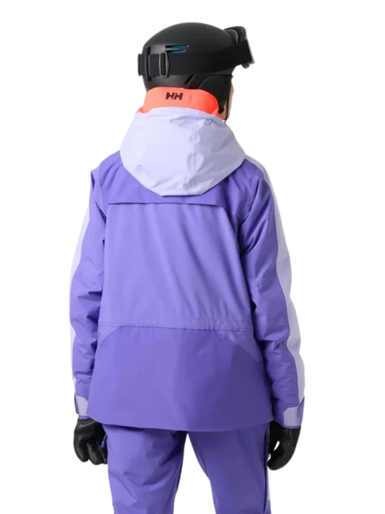 Kurtka narciarska damska Helly Hansen Powchaser 3.0 ultra violet