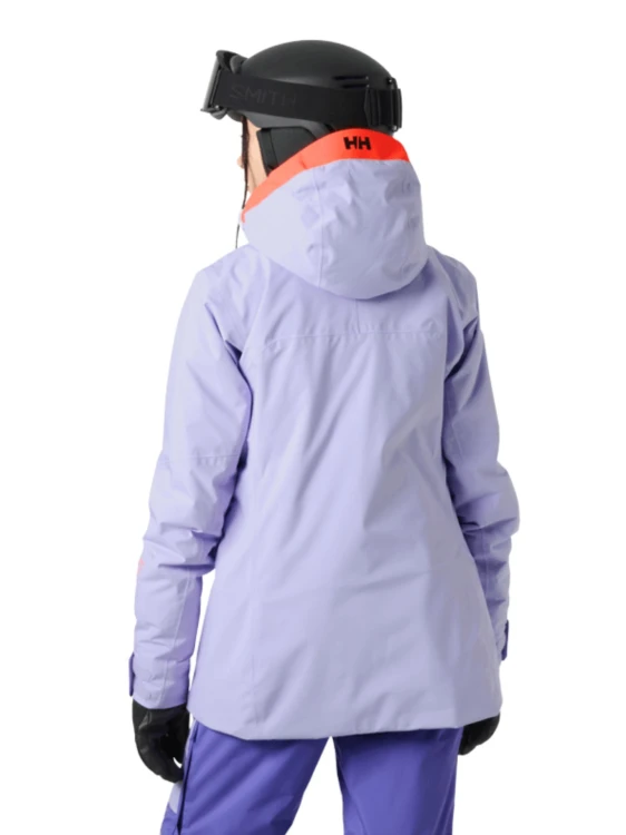 Kurtka narciarska damska Helly Hansen Powshot bright lavender