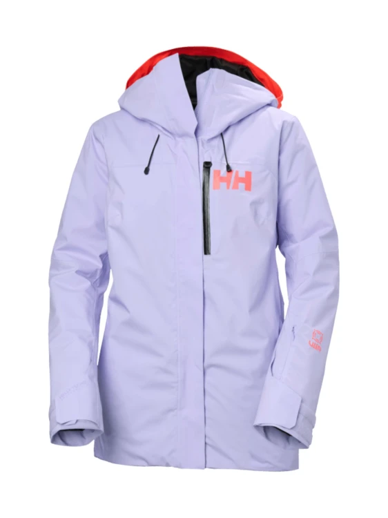 Kurtka narciarska damska Helly Hansen Powshot bright lavender