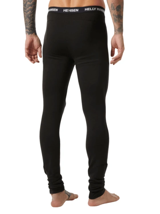 Spodnie termoaktywne męskie Helly Hansen Lifa Merino Midweight black
