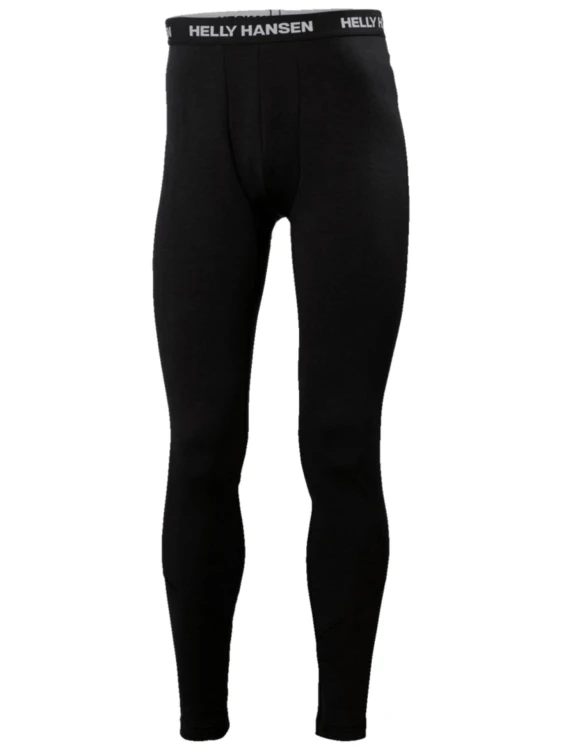 Spodnie termoaktywne męskie Helly Hansen Lifa Merino Midweight black