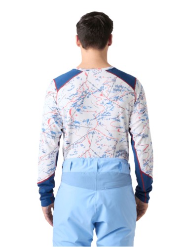 Koszulka termoaktywna męska Helly Hansen Lifa Active Crew white slope