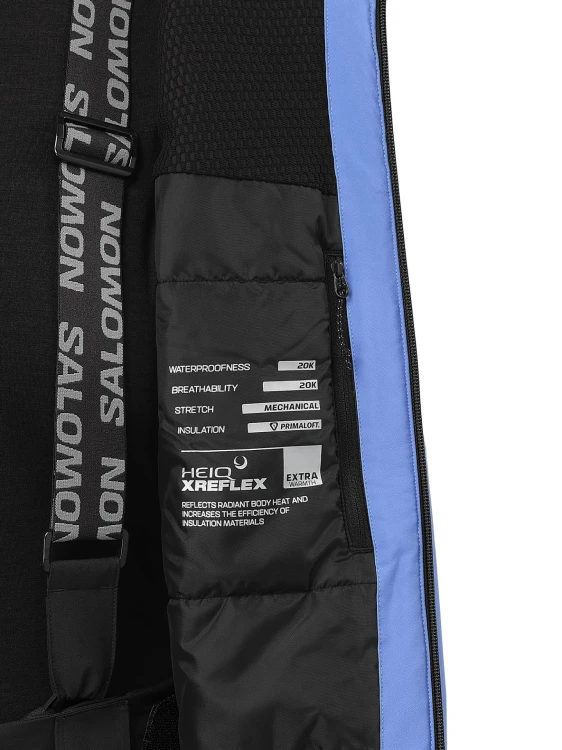 Kurtka narciarska damska Salomon Brilliant 2.0 Jacket wedgewood