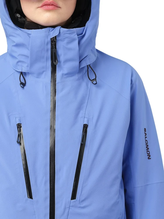 Kurtka narciarska damska Salomon Brilliant 2.0 Jacket wedgewood